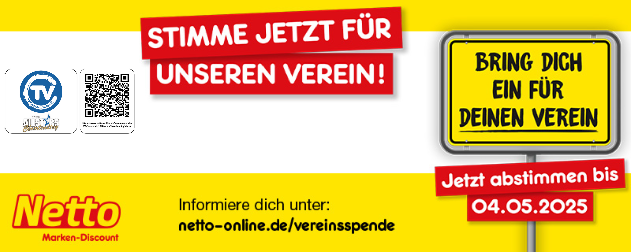 Unterstütze uns mit deiner Stimme