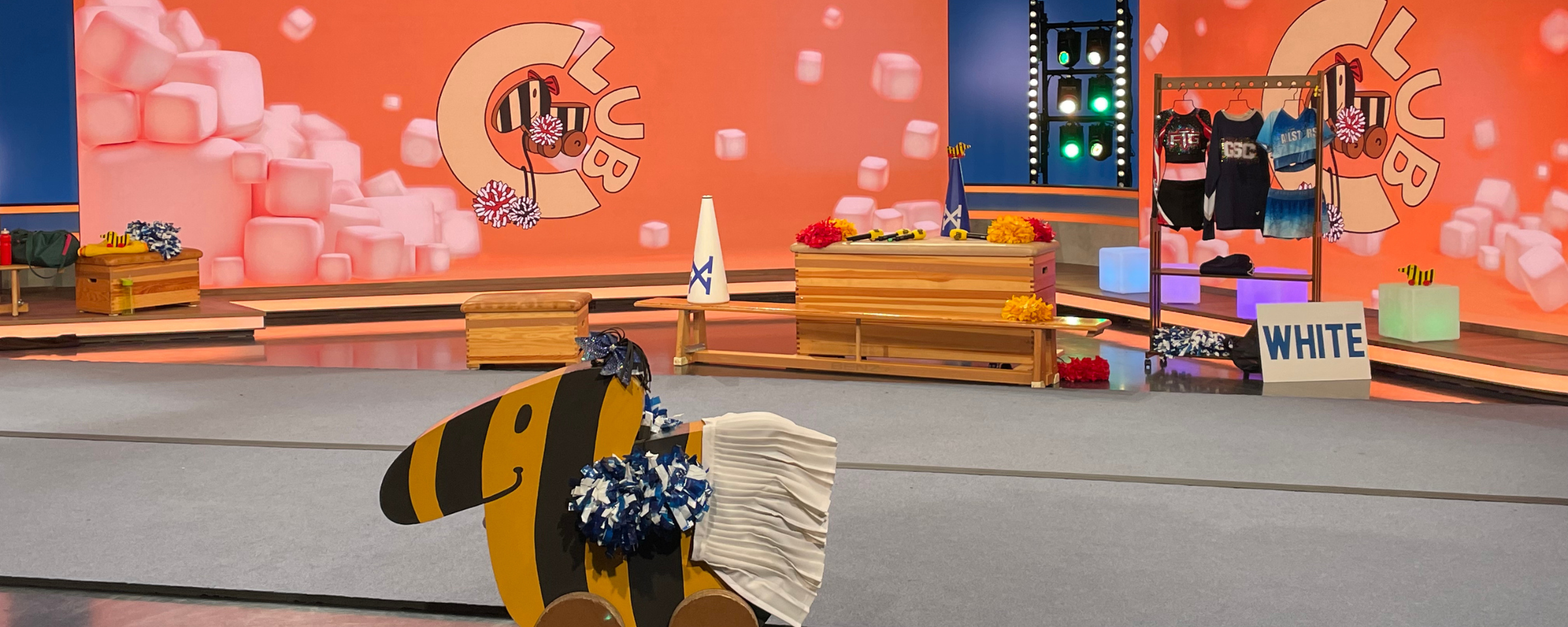 Fernseh-Reportage: Tigerenten-Reporterin Emilia bei den TVC Allstars 2024