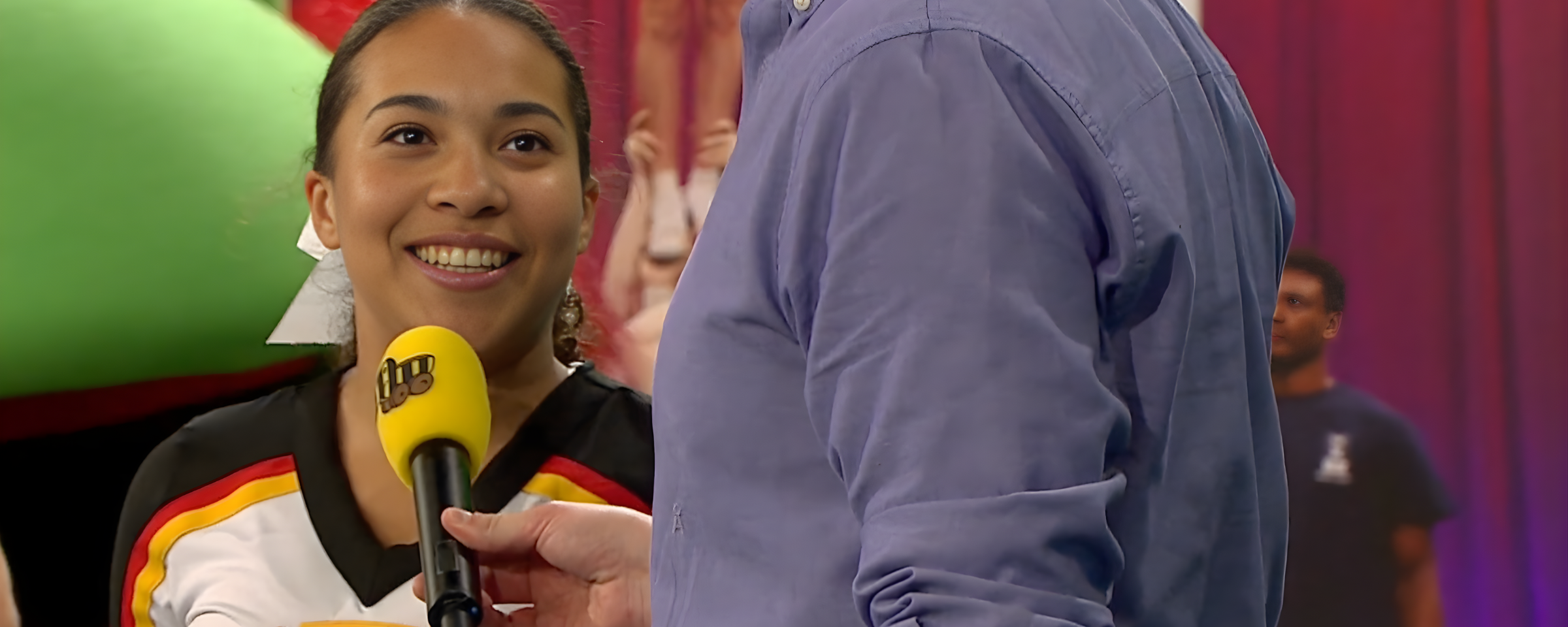 Jugendathletin Magdalena & Team Germany in der Tigerenten Club Fernsehsendung 2024